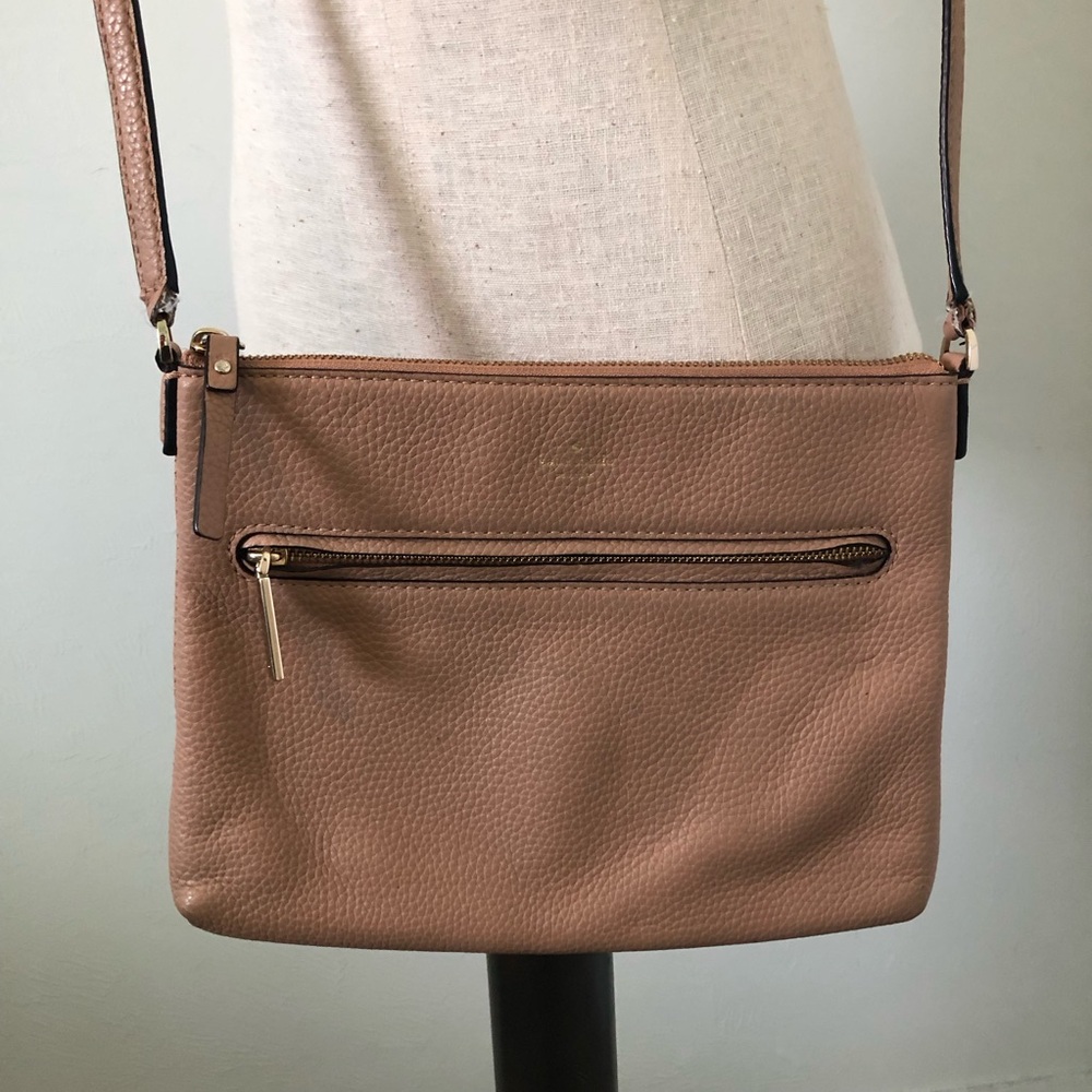 Kate Spade ♠️ Tan Leather Crossbody